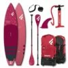 Fanatic Diamond Air Touring Package With 3Piece 35% Carbon Diamond Paddle 2023