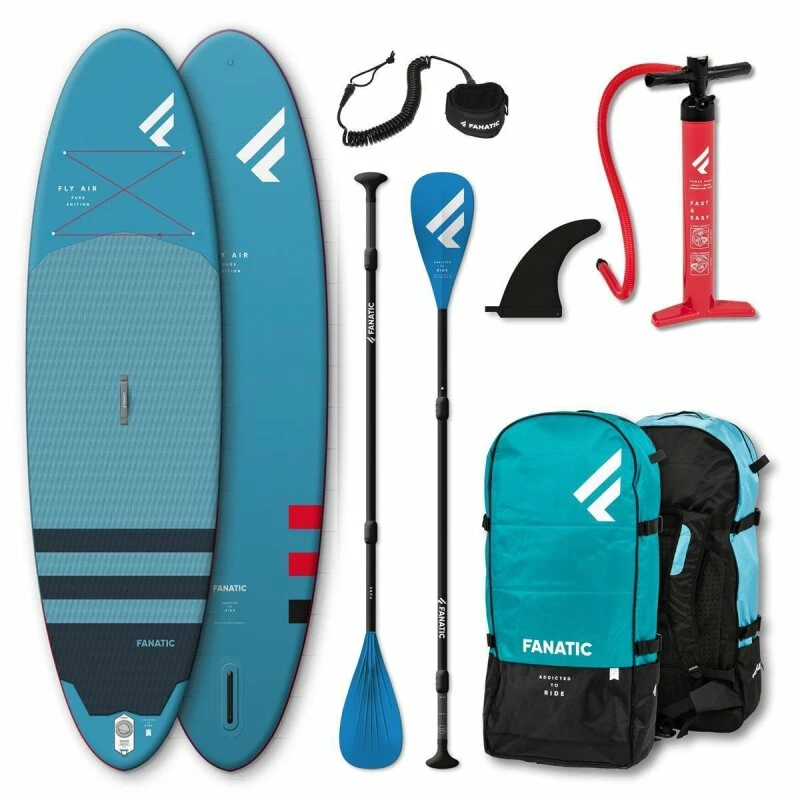 Fanatic Fly Air Package With 3Piece Pure Paddle 2023 3 Fanatic Fly Air Package With 3Piece Pure Paddle 2023