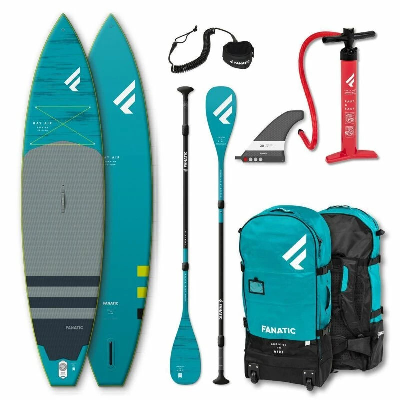 Fanatic Ray Air Premium Package With 3Piece 35% Carbon Paddle 2023 3 Fanatic Ray Air Premium Package With 3Piece 35% Carbon Paddle 2023