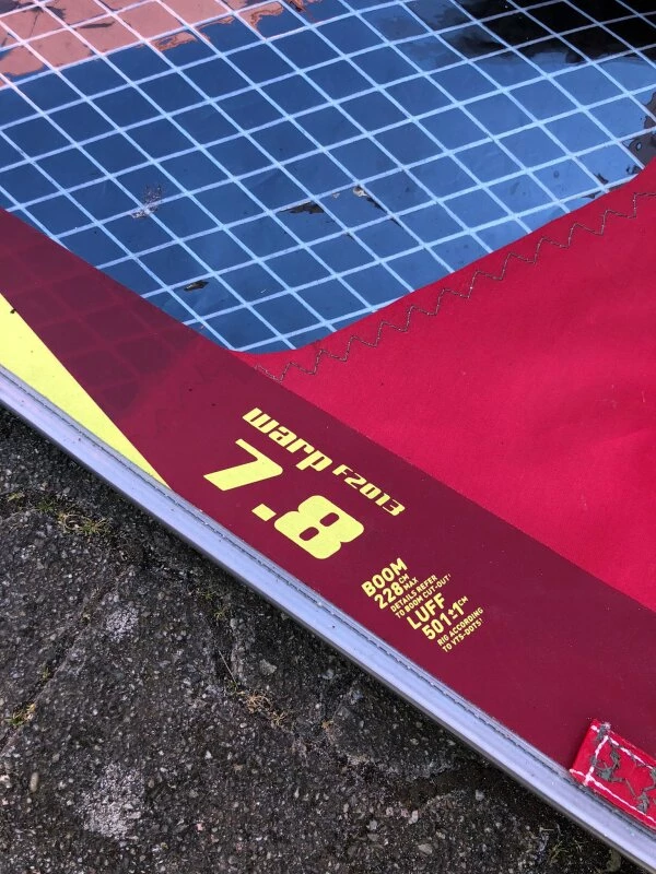 North Sails North Warp 7,8 *used* Gut (Nr18) 4 North Sails North Warp 7,8 *used* Gut (Nr18) – Bild 2