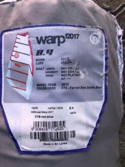 North Sails North Warp 8,4 *used* Gut (Nr.30) 5 North Sails North Warp 8,4 *used* Gut (Nr.30) -Surfausrüstung Verkäufe 2024 north warp 84 used gut nr302