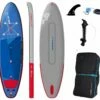 Starboard Inflatable SUP IGo Deluxe DC 2023 -Surfausrüstung Verkäufe 2024 starboard inflatable sup igo deluxe dc 2023